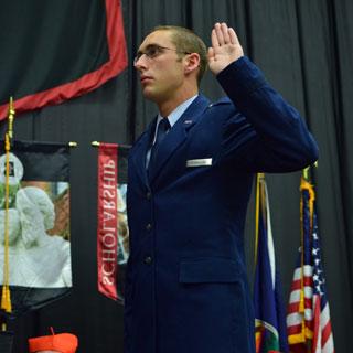 Student swearing in